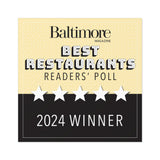 Best Restaurants Readers Poll 2024 Winner Stickers (Indoor/Outdoor)