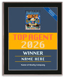 Top Agent 2026 Plaque