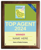 Top Agent 2024 Plaque