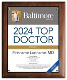 Top Doctors 2024 Plaque