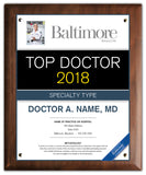 Top Doctors 2018 Plaque